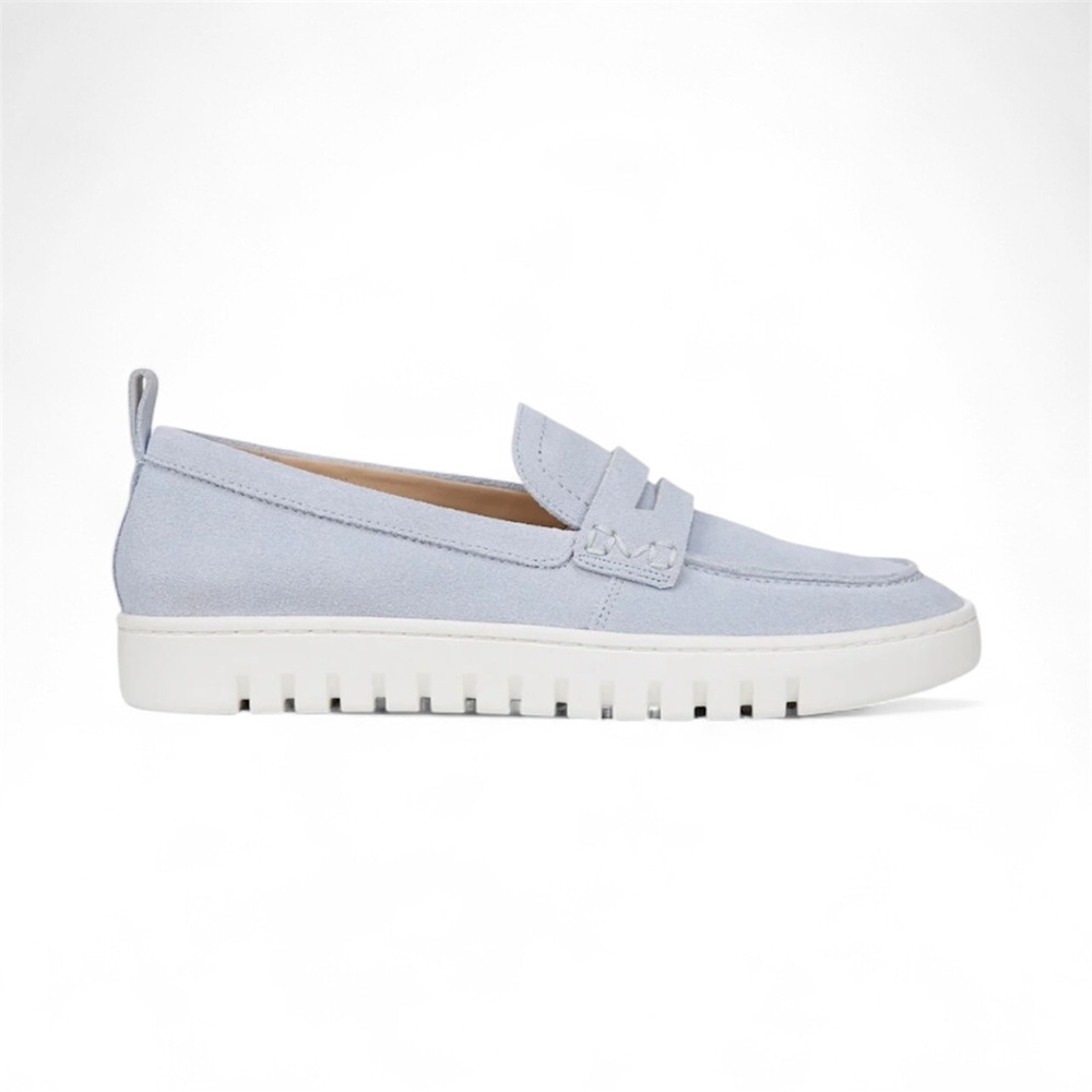 Women’s Vionic Uptown Loafer – Skyway Blue Suede - Picture 2 of 4